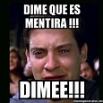 Meme crying peter parker - dime que es mentira !!! dimee!!! - 18181523