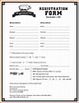 Printable Registration Form Template Word - Printable Forms Free Online