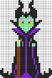 Maleficent Disney Sleeping Beauty perler bead pattern Pearler Bead ...