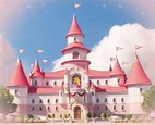 Princess Peach’s Castle from the Super Mario Bros movie!