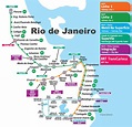 Rio de Janeiro metro map