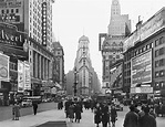 Times Square January 1938 | New york city photos, New york photos, New ...