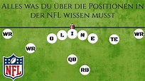 Positionen im American Football erklärt auf deutsch !! Alles über die ...