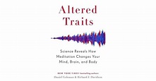 Book giveaway for Altered Traits: Science Reveals How Meditation ...