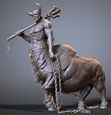 Bucentauro - Mitologia Grega | 3d artwork, Mythical creatures, 3d art