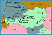 Map Of Hallstatt Austria - TravelsFinders.Com