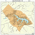 Lake Monticello Virginia Street Map 5143424