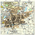 Street Map Of Canton, Ohio | Maps Of Ohio