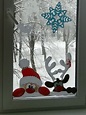 80 Fensterbilder Weihnachten Selber Basteln | Viialone