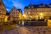Historic Wetzlar Germany In The Evening High Definition Panorama Stock ...