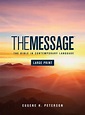 Message Bible-MS-Large Print Numbered (Hardcover) - Walmart.com