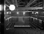 Edward Alleyn Hall, Dulwich College, London: the stage seen from the ...