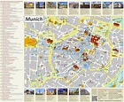 Munich Tourist Attractions Map - Ontheworldmap.com