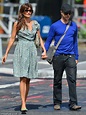 Helena Christensen holds hands with boyfriend of six years Paul Banks ...