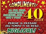 Auguri 40 anni: frasi, immagini e video. 80 modi per dire buon ...