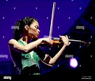 Classical violinist Vanessa-Mae plays a solo show at London's Royal ...
