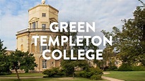 Green Templeton College: A Tour - YouTube