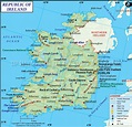 Printable Map Of Southern Ireland