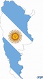 Argentina Mapa Del Vector Mapa Imagen Png Imagen Transparente | Images ...