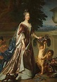 Luise Bénédicte de Bourbon, the Duchesse du Maine is portrayed in ...