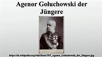 Agenor Gołuchowski der Jüngere - YouTube