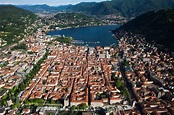 Il lago di Como dall'alto visto da un grande fotografo - Corriere.it