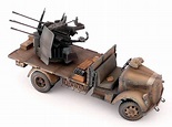 Gallery / Opel Blitz with Flak 38 | Opel, Toy car, Military history