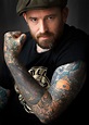 Ben Saunders liet zich tatoeëren door zijn kinderen. ‘Dat deed zéér ...