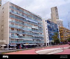 Benidorm Edificio El Greco Stock Photo - Alamy