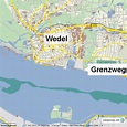 StepMap - Wedel - Landkarte für Welt