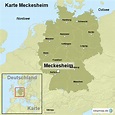 StepMap - Karte Meckesheim - Landkarte für Deutschland