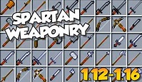 Spartan Weaponry mod para Minecraft 1.16.5, 1.15.2 y 1.12.2 -【Forge】