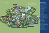 Map of Disney World resorts - Disney resort map Orlando (Florida - USA)