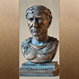 Gaio Giulio Cesare Cesare colore bronzo busto figura scultura | Etsy