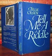 TELL ME A RIDDLE | Tillie Olsen | First Delacorte Press Edition; First ...