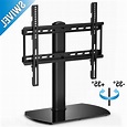 Fitueyes Universal TV Stand Base Swivel Tabletop TV