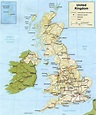 Risultati immagini per regno unito cartina | England map, Map of great ...