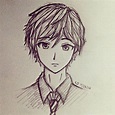Pencil Sketch Anime at PaintingValley.com | Explore collection of ...