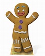 Gingy the gingerbread man from shrek lifesize cardboard cutout ...
