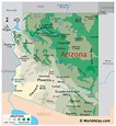 Arizona Mapas & Hechos - Atlas Mundial | Lost World