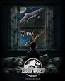 Jurassic World 3 ''There's a dinosaur in our backyard" movie poster I ...