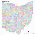 Ohio Zip Code Maps - Free Ohio Zip Code Maps