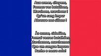 A Marselhesa - Hino nacional da França (FR, PT letra) - YouTube