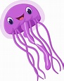 Cartoon jellyfish on white background 5112957 Vector Art at Vecteezy