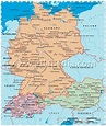 Map Of Germany And Austria And Switzerland