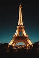 Eiffel Tower During Night Time · Free Stock Photo