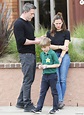 Jennifer Garner et Ben Affleck accompagnent leur fils Samuel à une fête ...
