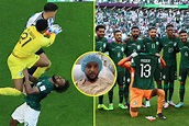 Saudi Arabia pay tribute to injured star Yasser Al-Shahrani during team ...