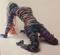 Kasey McMahon's "Cable Art" www.atypicalart.com Sculptures Sur Fil, Art ...