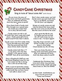 Candy Cane Christmas Song | Christmas poems, Christmas candy cane, A ...